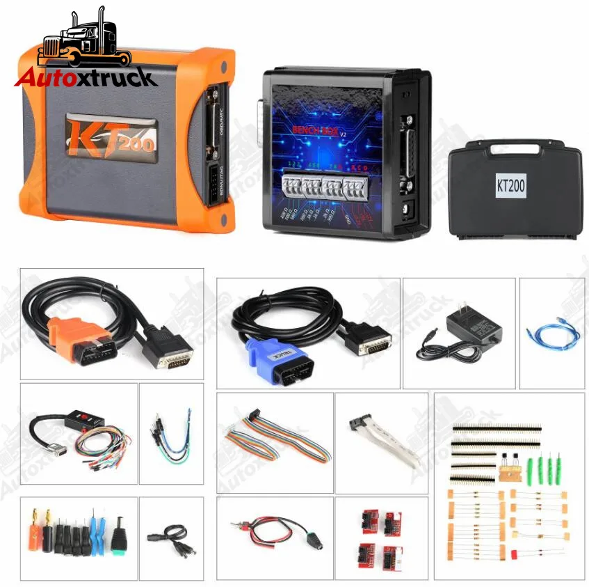 KT200 ECU Programmer for ECU Maintenance DTC Code Removal/OBD2 OBD/BOOT/BDM/JTAG Read and Write/MultIple Protocols