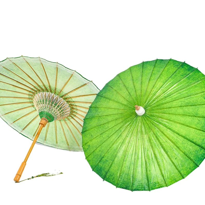 

Oil-paper umbrella for both weather and rain, practical intangible cultural heritage, handmade rain protection, sun protection