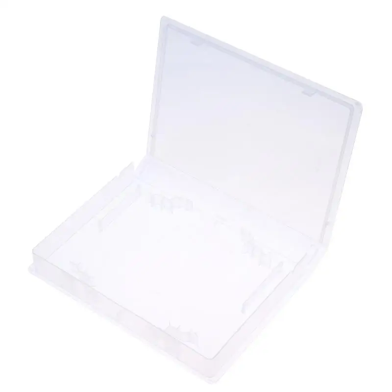 Clear Plastic CD DVD Storage Cases 20 Pack Secure Insert Slot for Home Video Collection Office Media Organization
