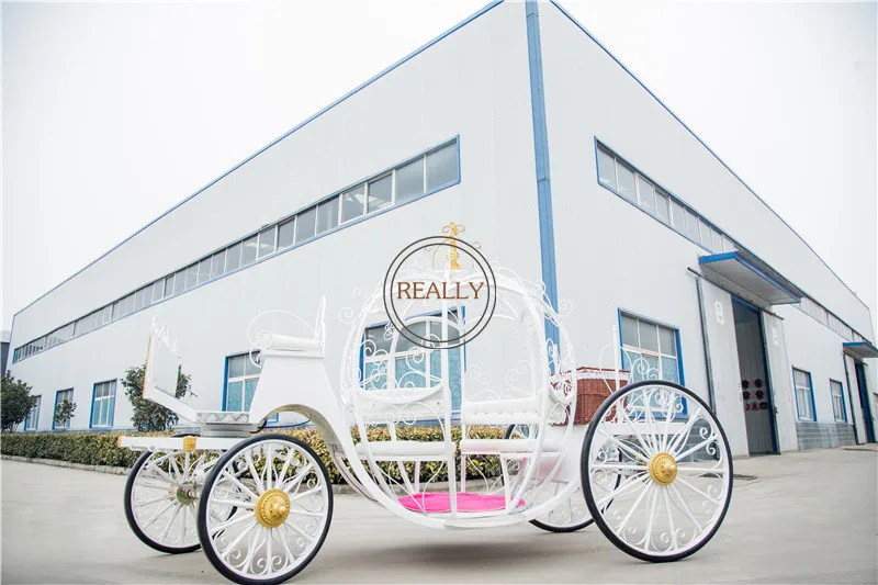 European Royal Family Horse Carriage Mini Princess Carriage With Basket Customized Color Seats Sightseeing Car