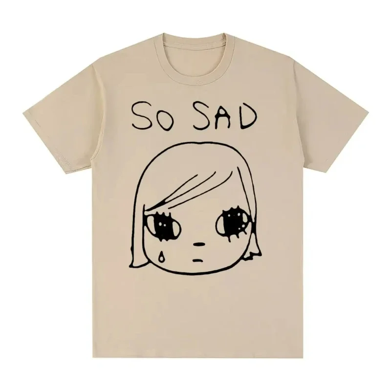 

Yoshitomo Nara Sad Vintage Summer T-shirt Japan Party Women Fashion T Shirt New Tee Tshirt Womens Tops Clothing