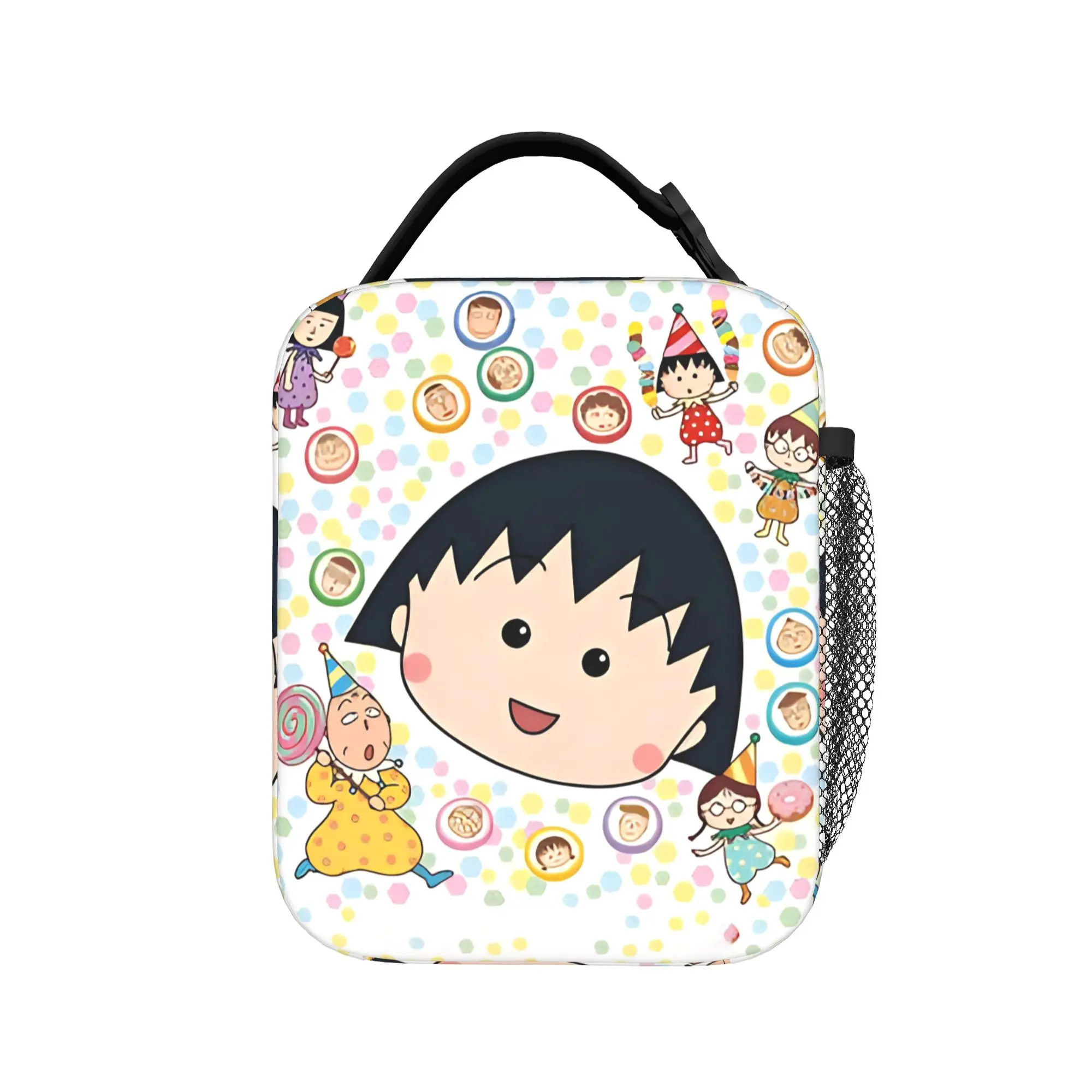 Marukos Birthday Party Confetti Candy Insulated Lunch Bags Large  Reusable Cooler Bag Tote Lunch Box Office  Travel Food Handbag