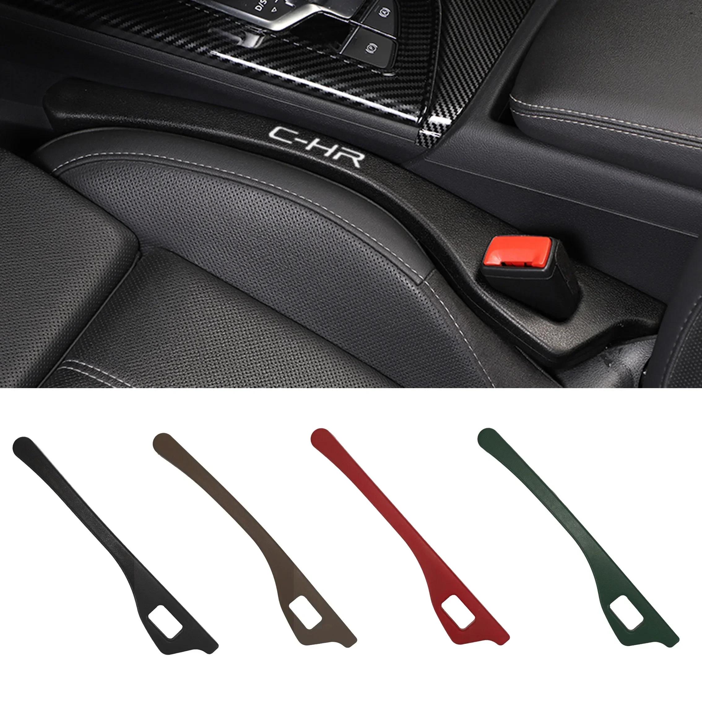 New car upholstery car seat seam plug seat card seam leak-proof strip anti-drop gods For Toyota CHR C-HR Logo 2016 2017 2018