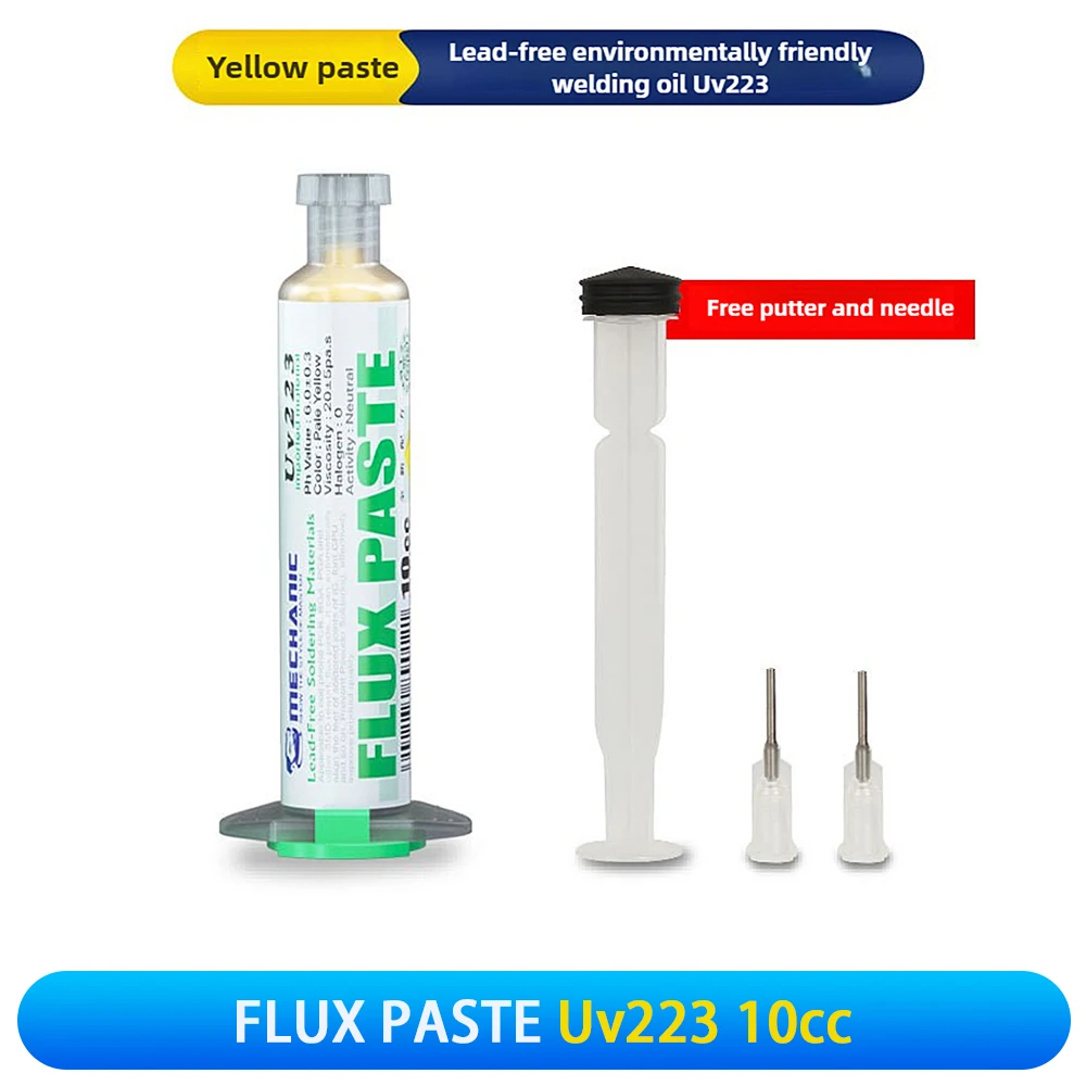 MECHANIC UV223/UV559 No Clean Lead Free Solder Flux Grease High Activity for BGA SMD PCB Phone Soldering Repair image 5