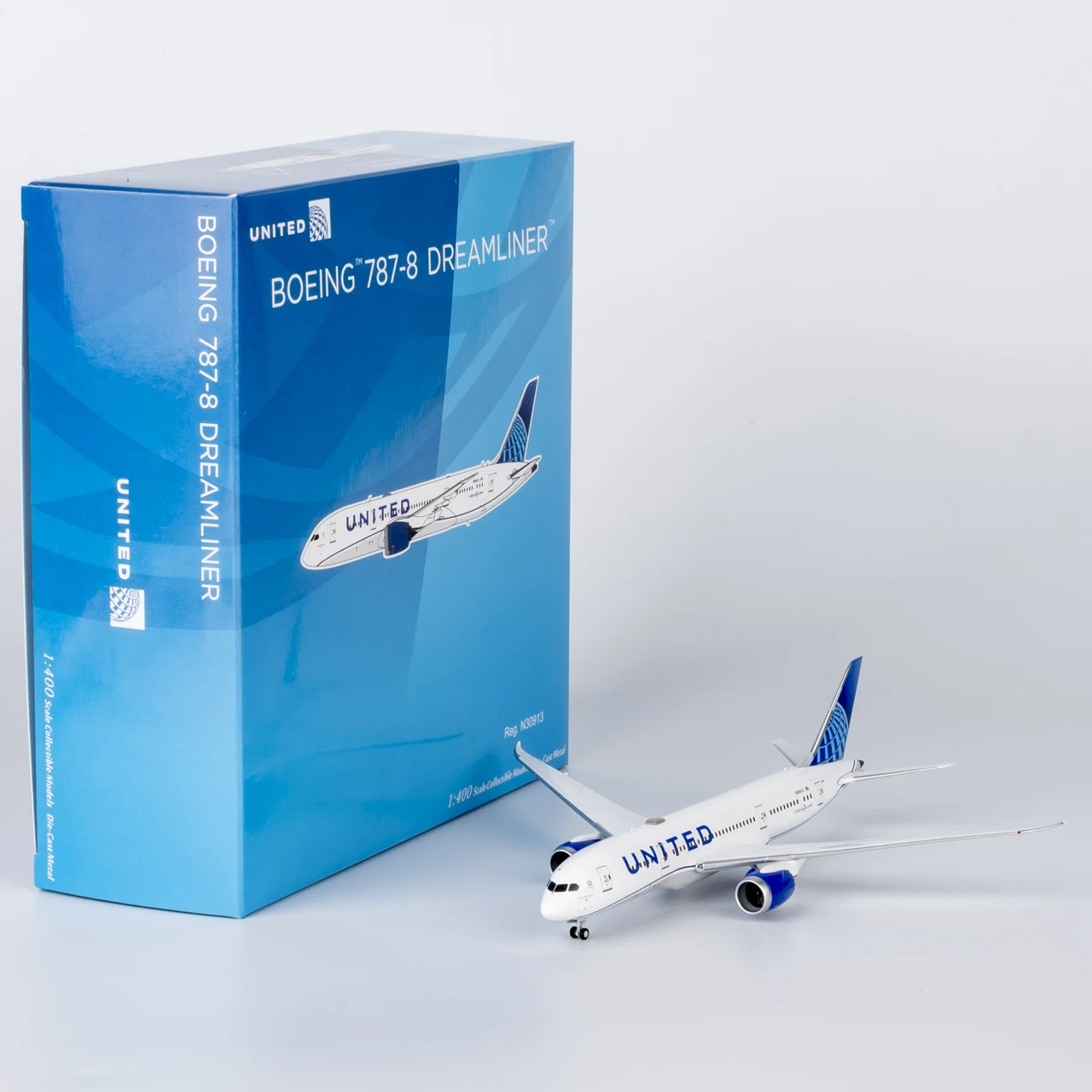 

59033 Alloy Collectible Plane Gift NG Models 1:400 United Airlines "Dreamliner" Boeing B787-8 Diecast Aircraft Jet Model N30913
