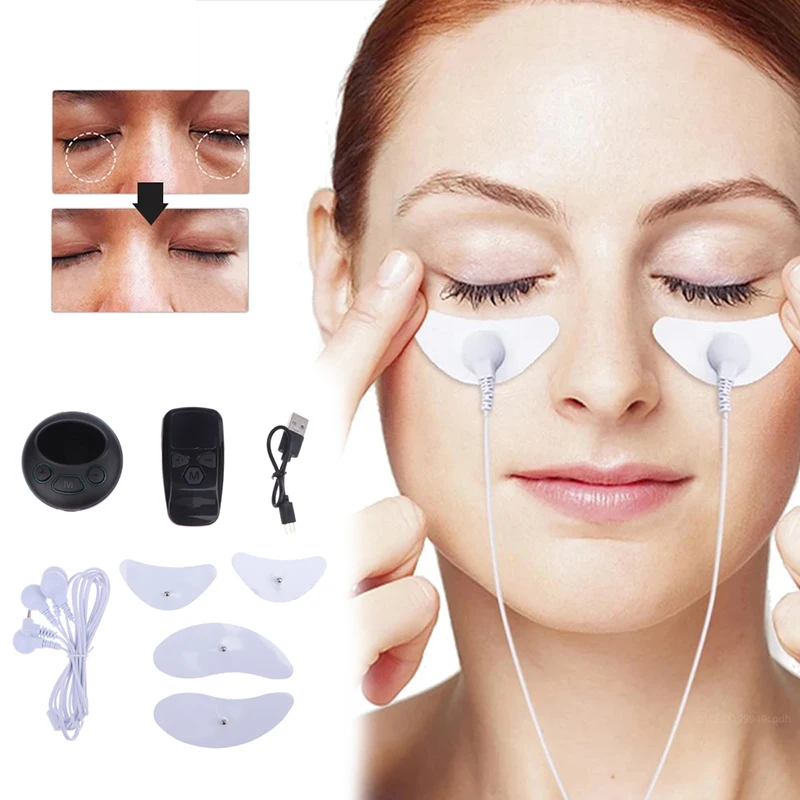 EMS Microcurrent Massageador Facial, Estimulador Muscular, Levantamento Eye Beauty Device, Pescoço Face Lift, Pele Apertando, Anti-Rugas