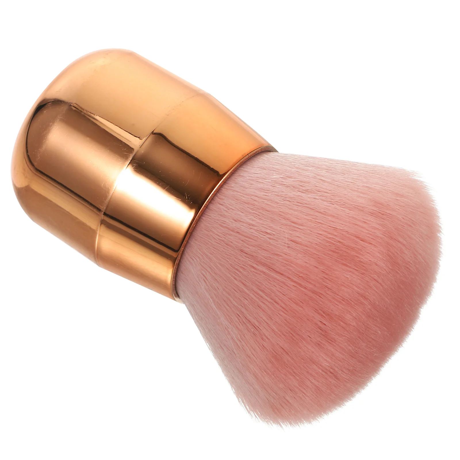 1 قطعة مجموعة فرشاة ماكياج رأس الفطر مقبض قصير شعيرات الألياف متعددة الاستخدام لمستحضرات التجميل اليومية والمهنية الطبيعية #6