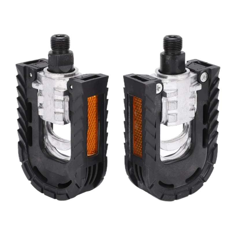 دواسة الدراجة الجبلية من سبائك الألومنيوم، منصة قابلة للطي للدراجات المسطحة لرياضات ركوب الدراجات #5