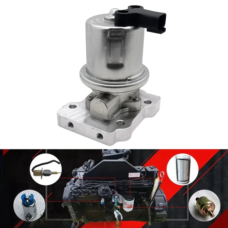 4935092 70KPAA Flow 250L/HH Fuel Transfer Pump Engine Lift Pump Pressure For Cummins QSX15 ISX15 ISX