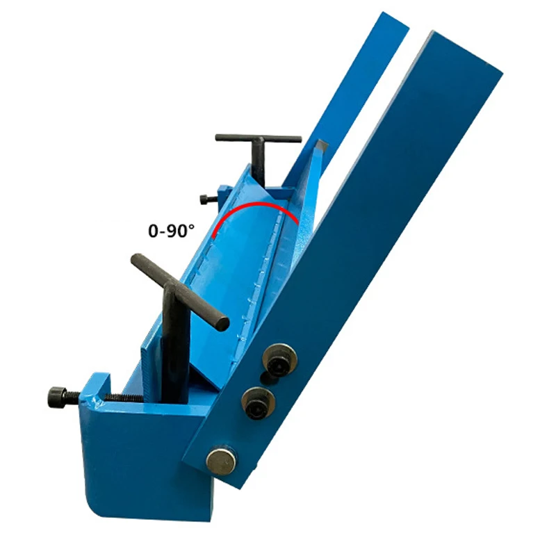 W1.2x630 Manual Metal Bending Machine - 0-90° Bending Angle, Compact Structure & User-Friendly Operation