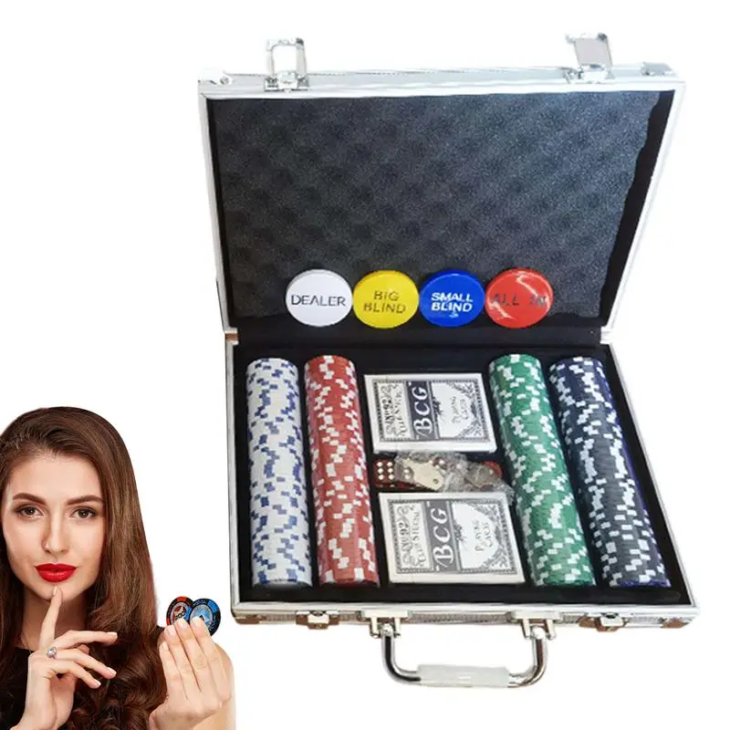 

Poker Chips Set Poker Chips Poker Sets Counting Counters Lightweight Poker Chips Set For Home Games Nights Texas