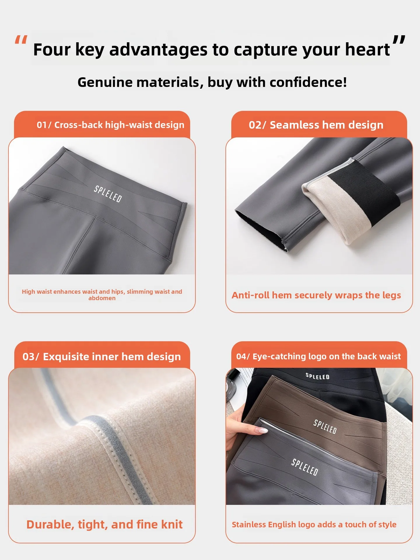 Cintura alta Thiened Fce Yoga Calças Femininas Fitn Sports Bot 2025 Novas Calças Sle Arkskin Calças Casuais Longas