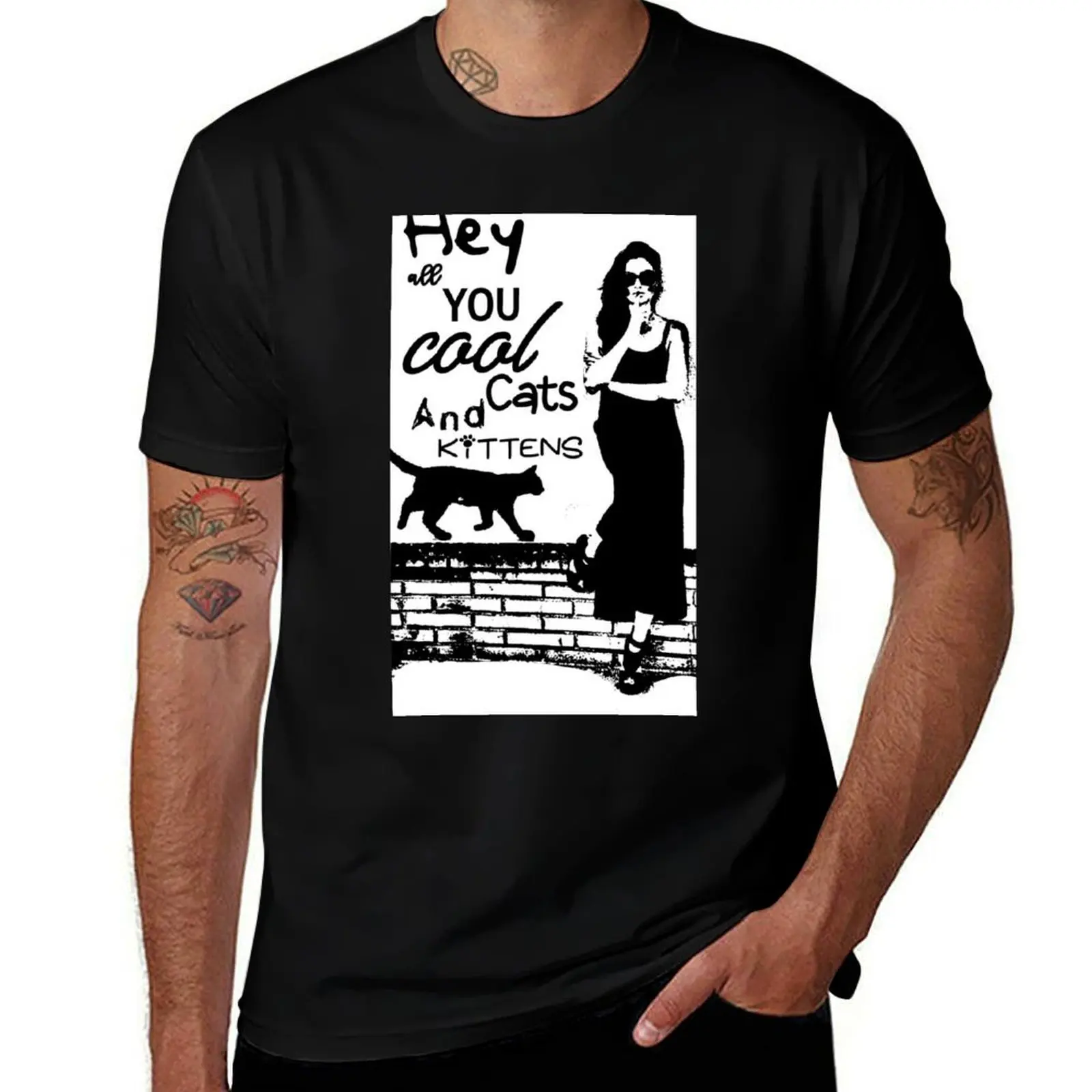 

Aunt Wendy - Cool Cats & Kittens T-Shirt Work Duty Casual T-Shirt