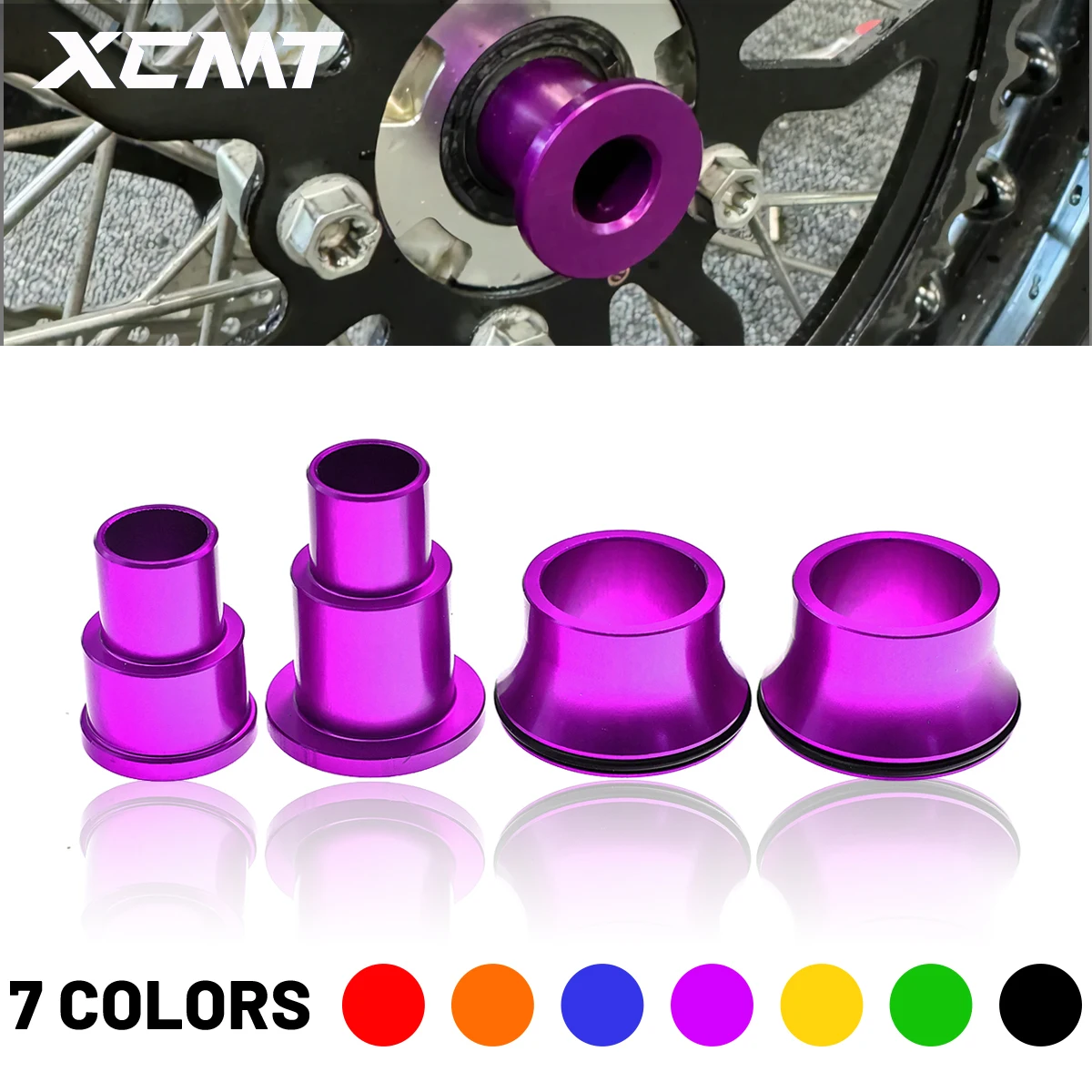 

Motorcycle Front Rear Wheel Axle Hub Spacer Kit For Sur Ron Sur-Ron Surron Light Bee X & Light Bee S For Segway X160 X260 Parts