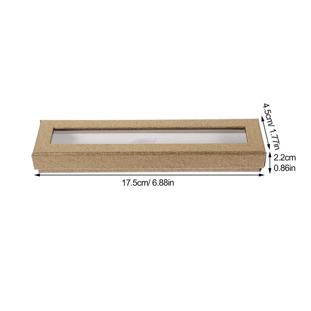 3Pcs Stylish Paper Pen Case Set Functional Pen Storage Box for Students Professionals Teachers Pens Pencils Small Stationery