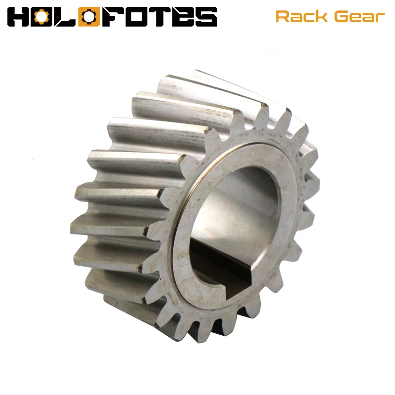 

3 Modulus Rack Gear Pinion Steel 20 Teeth High Hardness Stable Durable CNC Transmission Tool Engraving Machine Gear 3Mod