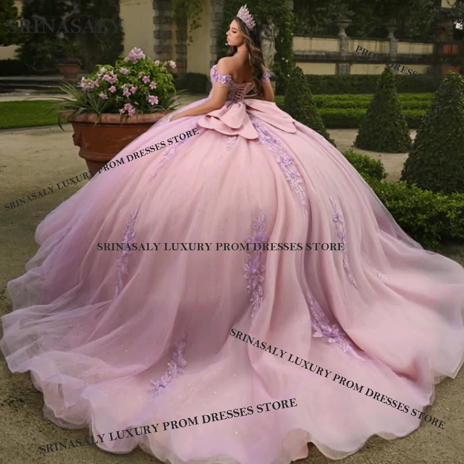 Vestido de Quinceañera Personalizado Mexicano, Vestido de Baile com Flores 3D, Apliques, Capa Bordada, Corpete, Vestidos Formais de 15 Anos