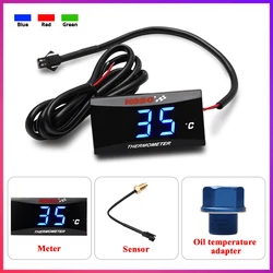 koso oil temperature meter For XMAX250 300 NMAX CB 400 CB500X Adapter Scooter And Racing Motorcycle thermometer
