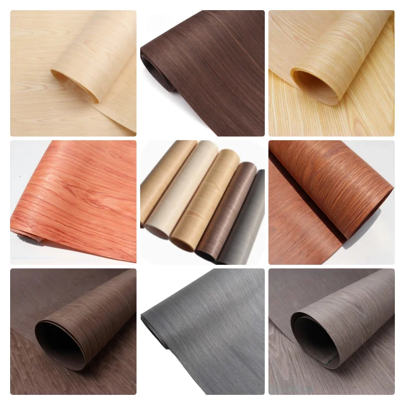 

Technology Black White Oak Wood Veneer Sheets,Reconstituted Cherry Patterns Veneer Wall Furniture Decor Veneer Panel L: 250X58cm
