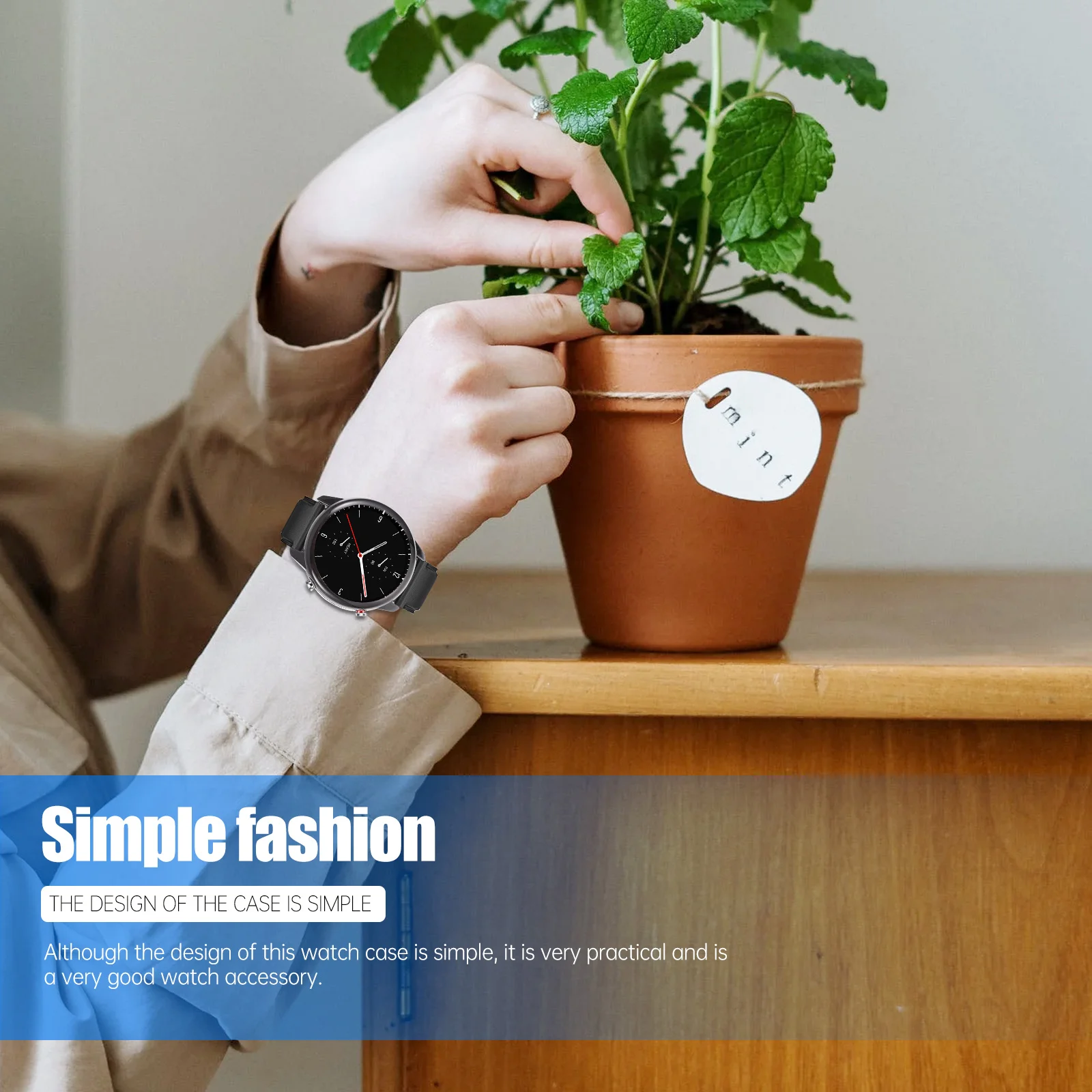 

3Pcs Tpu Watch Shell Full Protection Cover for Precise Cutout Easy Installation Environmentally Friendly Watch Case