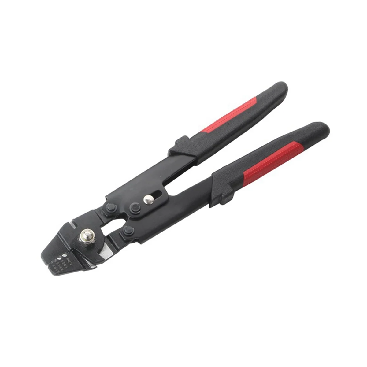 

A96Q-Aluminum Sleeve Crimping Pliers Cable Rope Cutter and Crimper 2-In-1 Metal Plate Crimping Tool