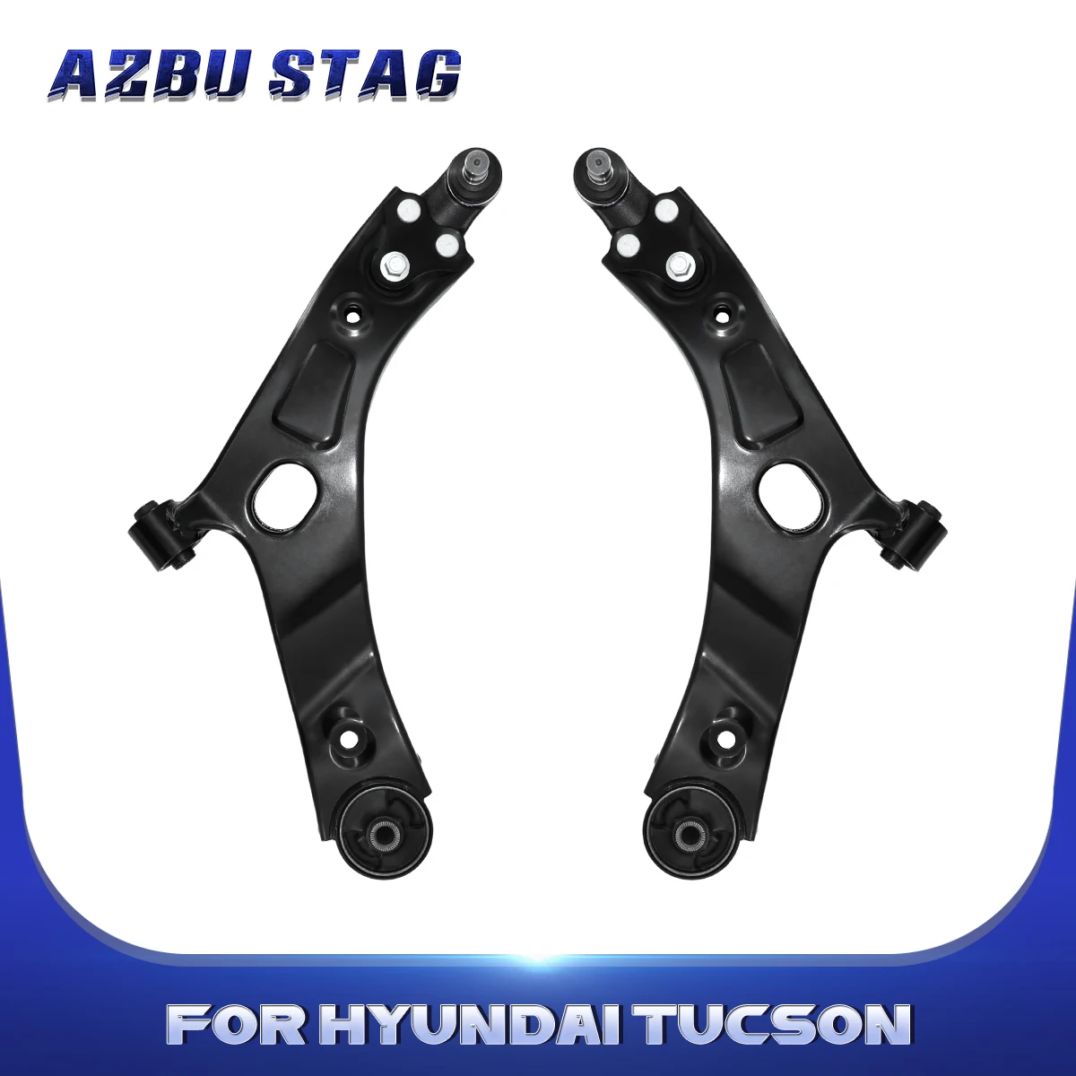 

AzbuStag 2Pcs Front Lower Control Arm Suspension Kit for Hyundai Tucson Kia Sportage 2010 2011 2012 2013 2014 2015 2016