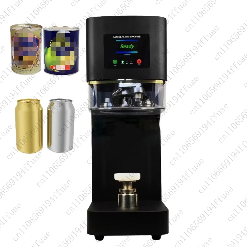 Can Sealing Machine Aluminum Can Automatic Commercial Easy-to-Operate Juice Nut Sauce Can Sealing Machine