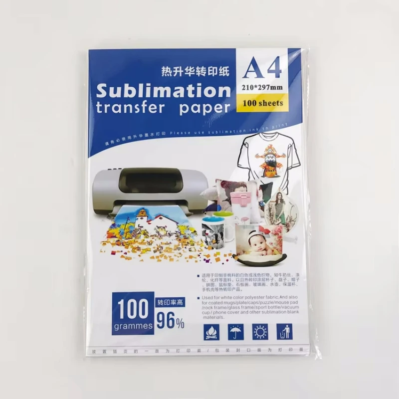 

A4 thermal transfer sublimation paper thermal sublimation paper thermal sublimation ink transfer paper