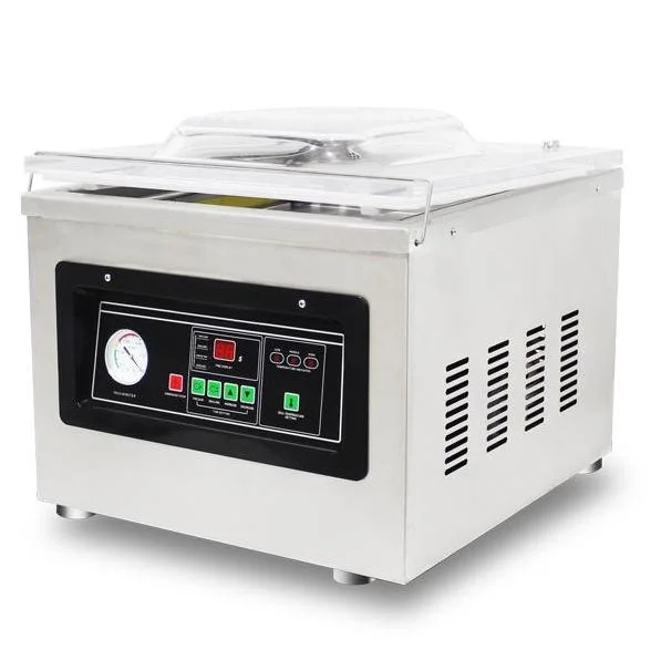 DZ-400/2F Macchina per il Confezionamento Sottovuoto da Tavolo per Uso Domestico, Sigillatrice Sottovuoto per Alimenti a Camera Singola