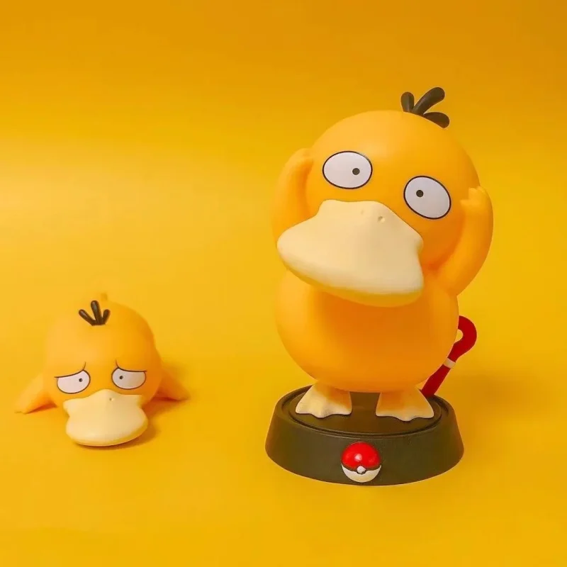 ポケモンモデルクエスチョンマーク-psyduck-フィギュア-q-バージョン車人形装飾品装飾子供のおもちゃアニメ誕生日ギフトボックス
