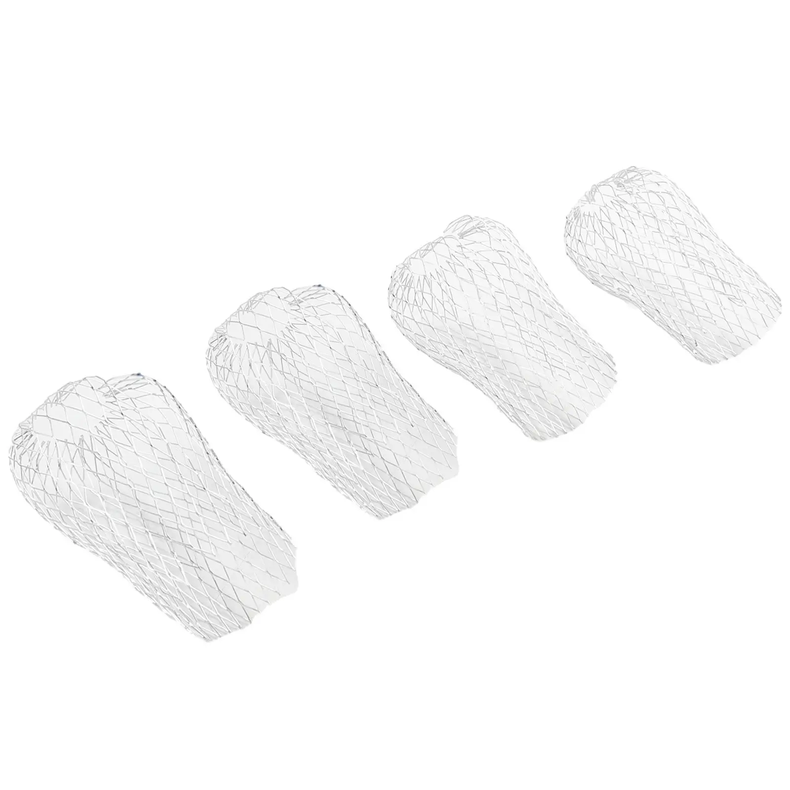 Metal Mesh Gutter Leaf Debris and Mud Trap Guards Set of 4 for Drain Pipe Covers Suitable for Most Downpipe Openings