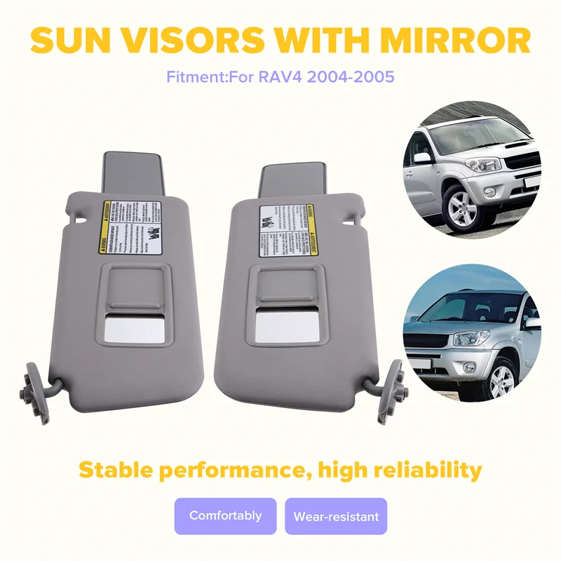 

Автомобильные аксессуары для Toyota RAV4 2004-2005, козырек от солнца для водителя автомобиля 74320-42420-B0