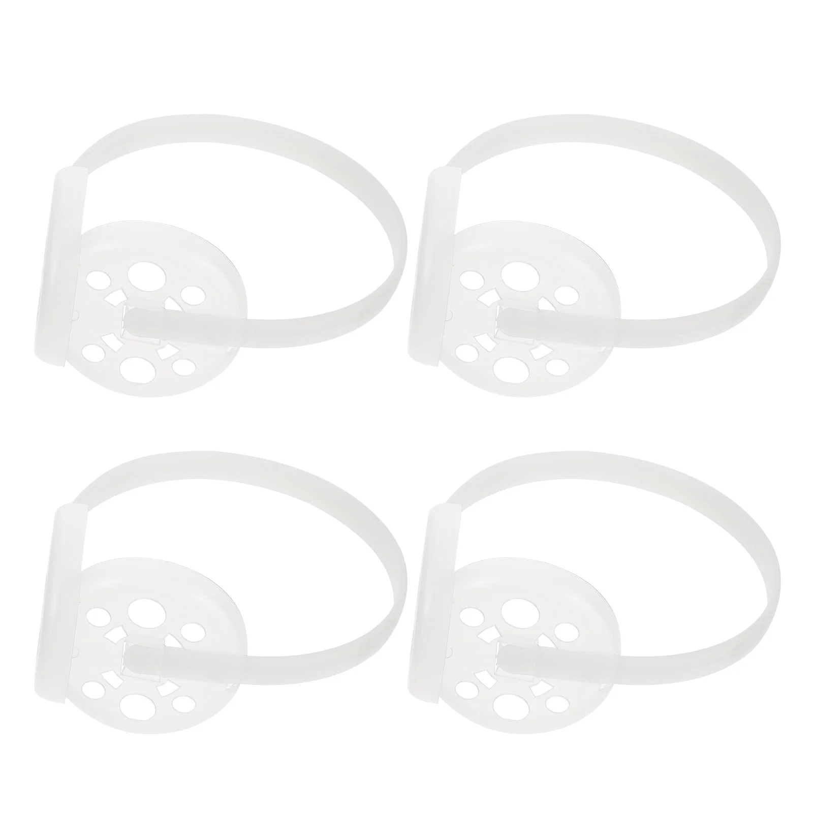 4 Pcs Earmuff Accessories Muffs Protector DIY Rack Replacement Parts Plastic Defenders