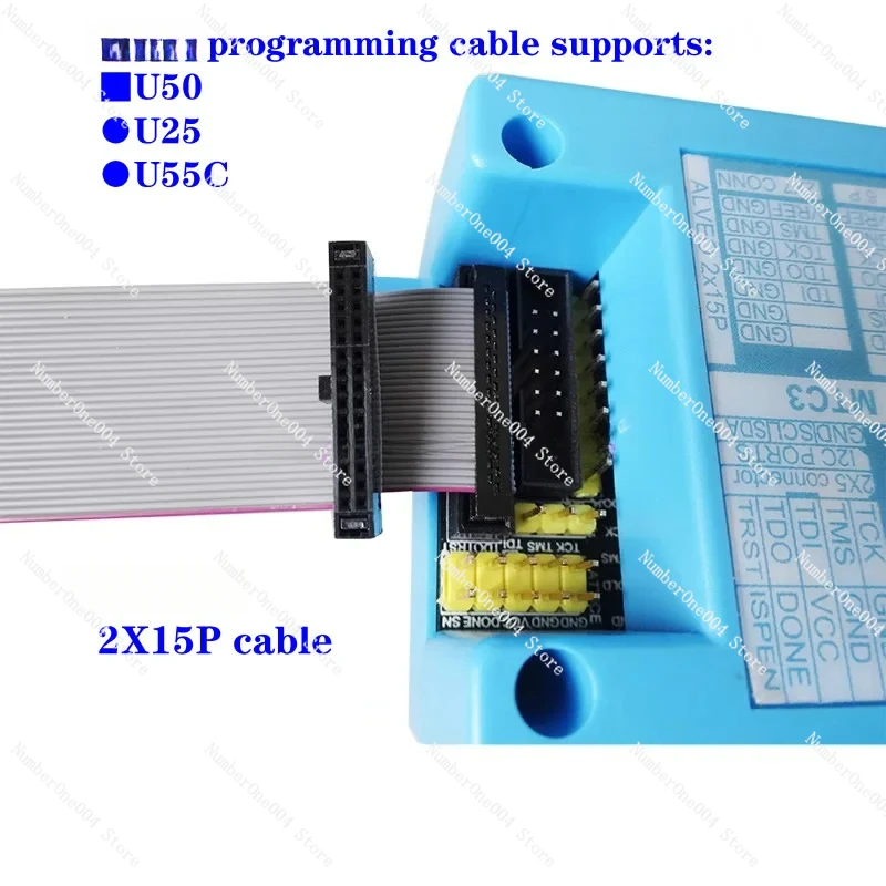 Applicable to Downloader HW-DMB-1-G, Supports U50/U30/U55 Programming Line Xilinx FPGA Writer