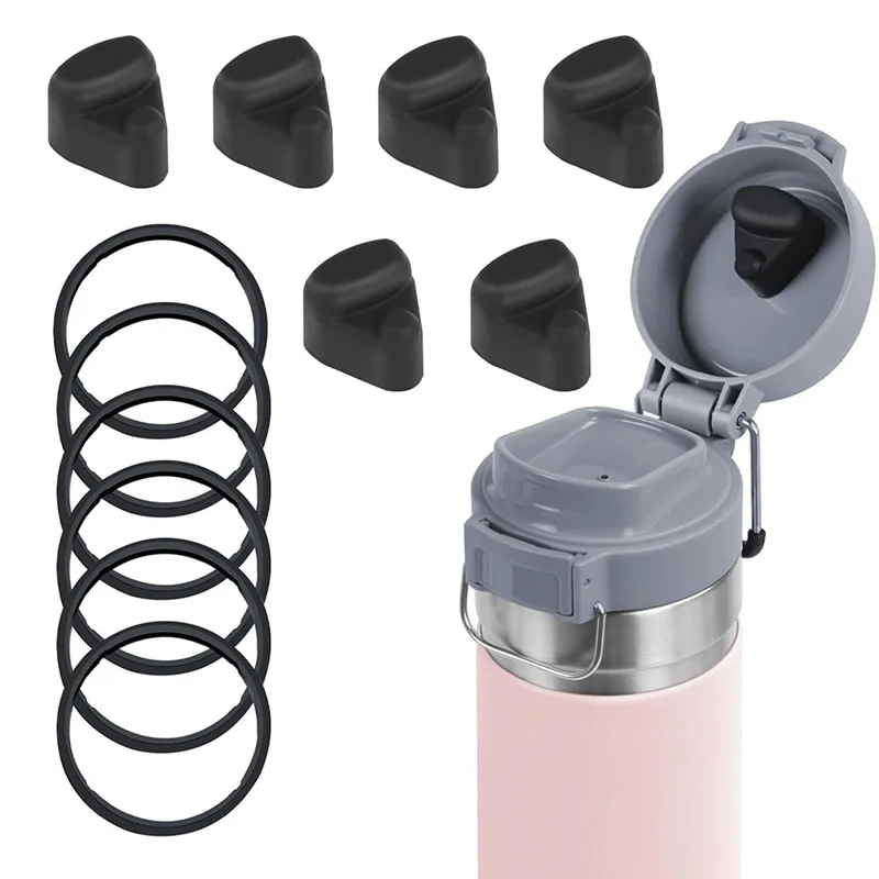 

DHIPP-Сменная силиконовая пробка и сменная прокладка для крышки бутылки с водой Stanley Quick FLIP GO 24/36 унций