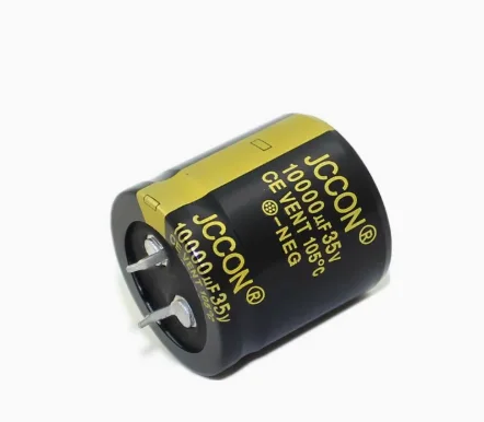 2PCS Low ESR/Impedance high frequency 35v 10000UF aluminum electrolytic capacitor size 18*35mm 10000UF35V 20%
