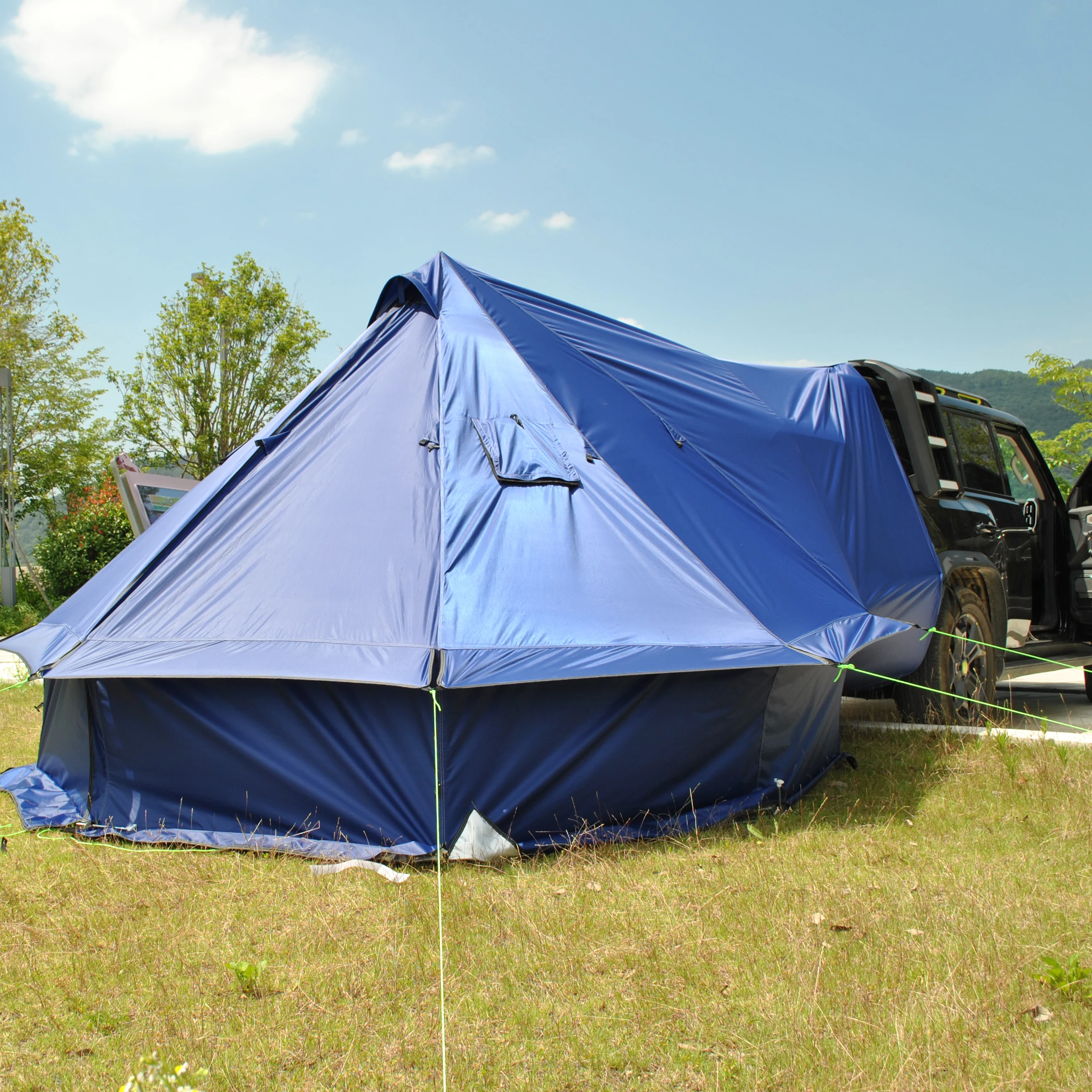 

Car Rear Stove Tent,8 Person Car Tailgate Tent,Car Rear Mongolian Tent,Car Yurt Tent,8 Person Tepee Tent,Teepee Tent for Car