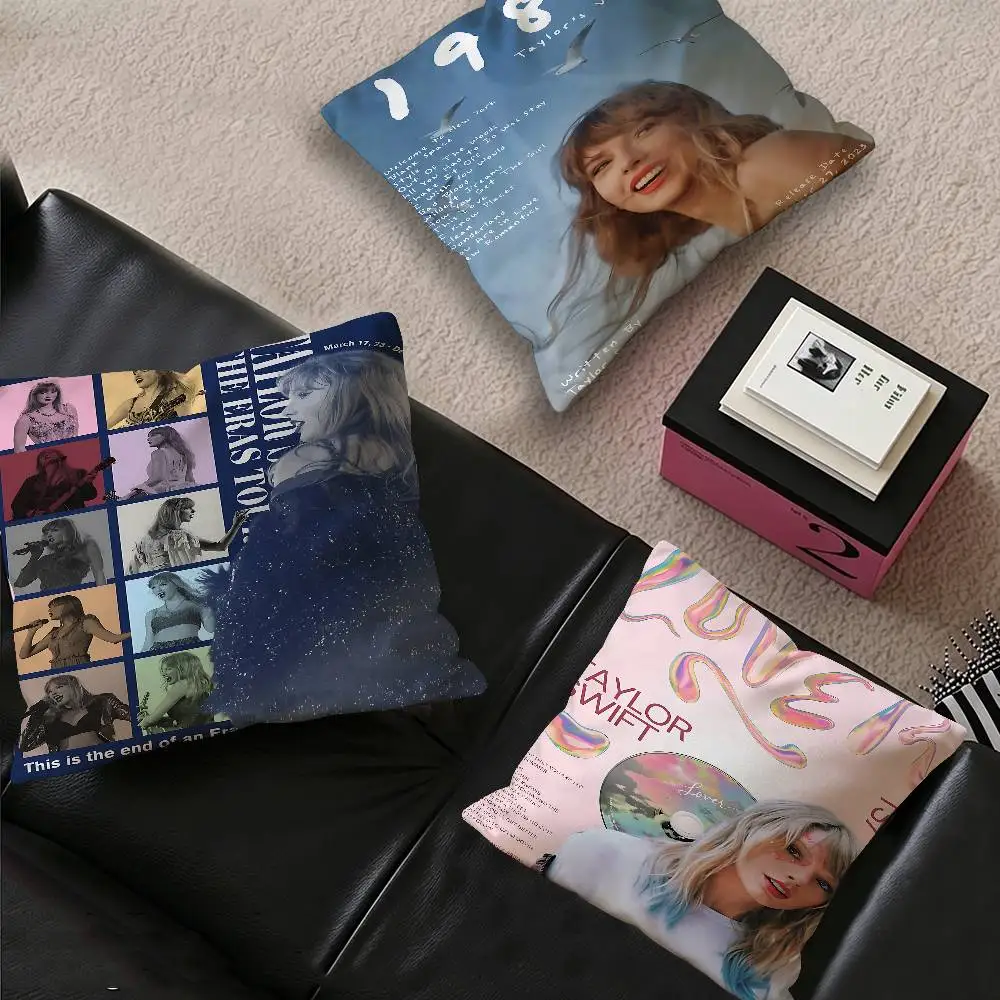 Singer T-Taylor Swift Personalized Pillow Cover Kids Bedroom Wild Party Decor Pillowcase kid Birthday shower Gift