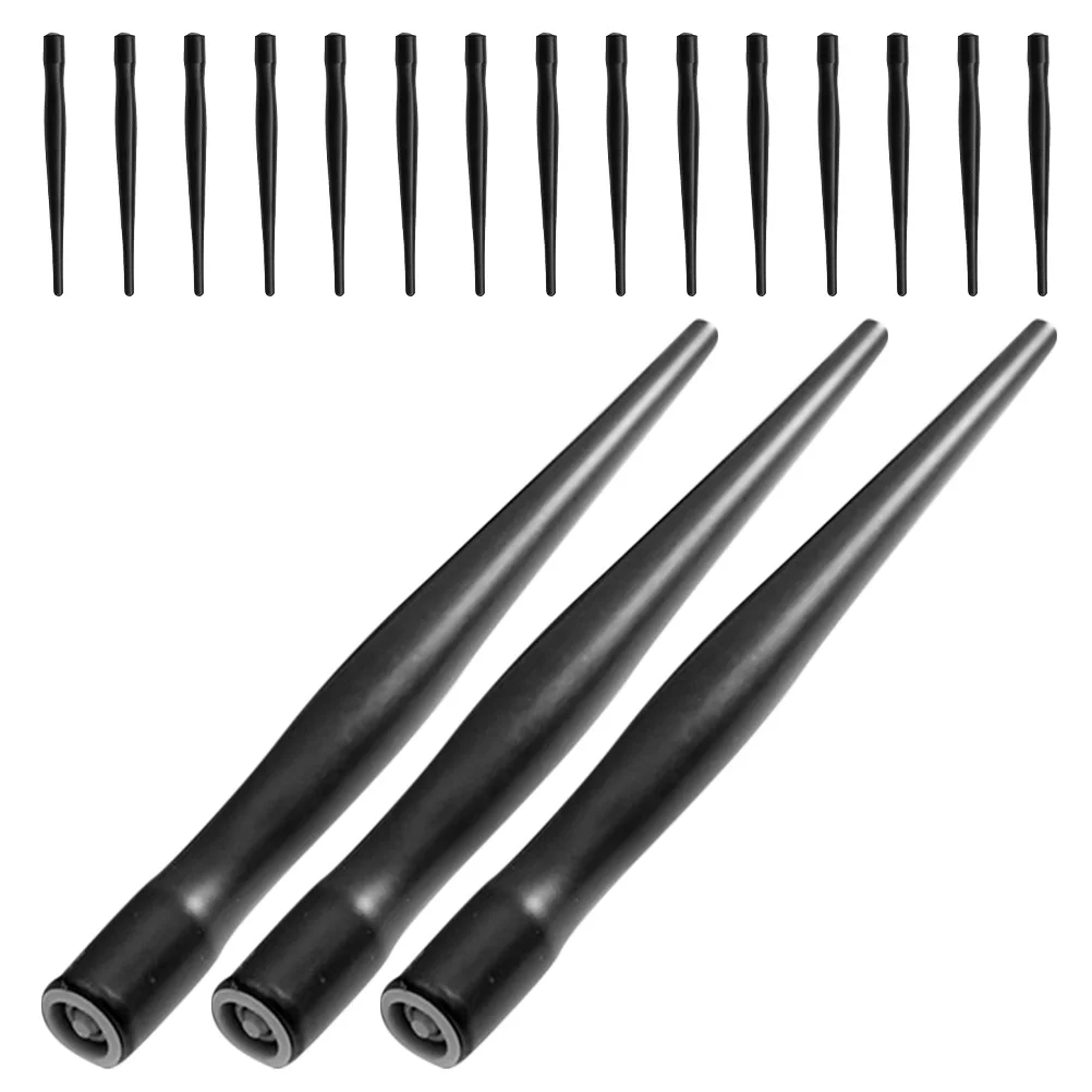 

18pcs Comic Liner Pen Holder Black Plastic Nib Holder For Calligraphy Drawing Sketching Writing Painting Steel Pen Tool
