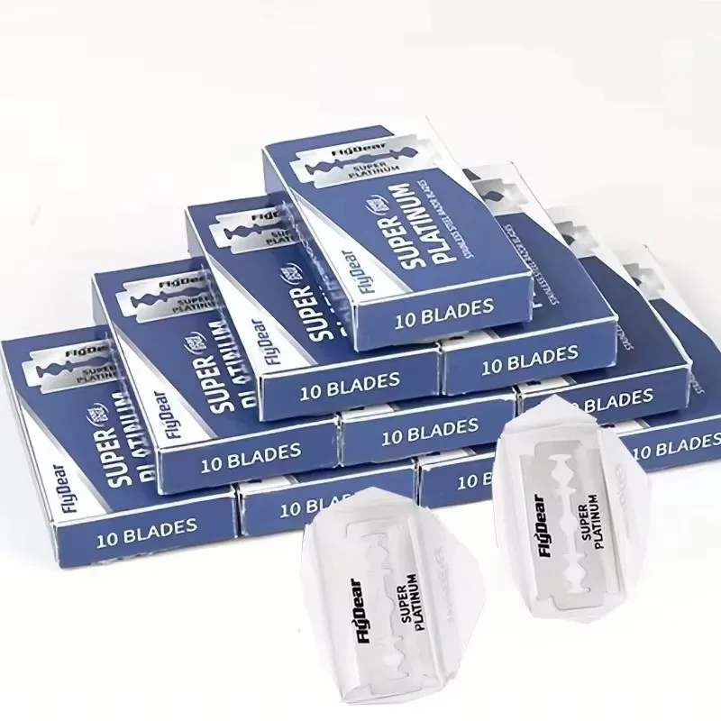 10/20/30/40/60pcs Razor Blades Used For Shaving Hair Removal Stainless Steel Blades For Beard Double Edge Razor  Folding Knife