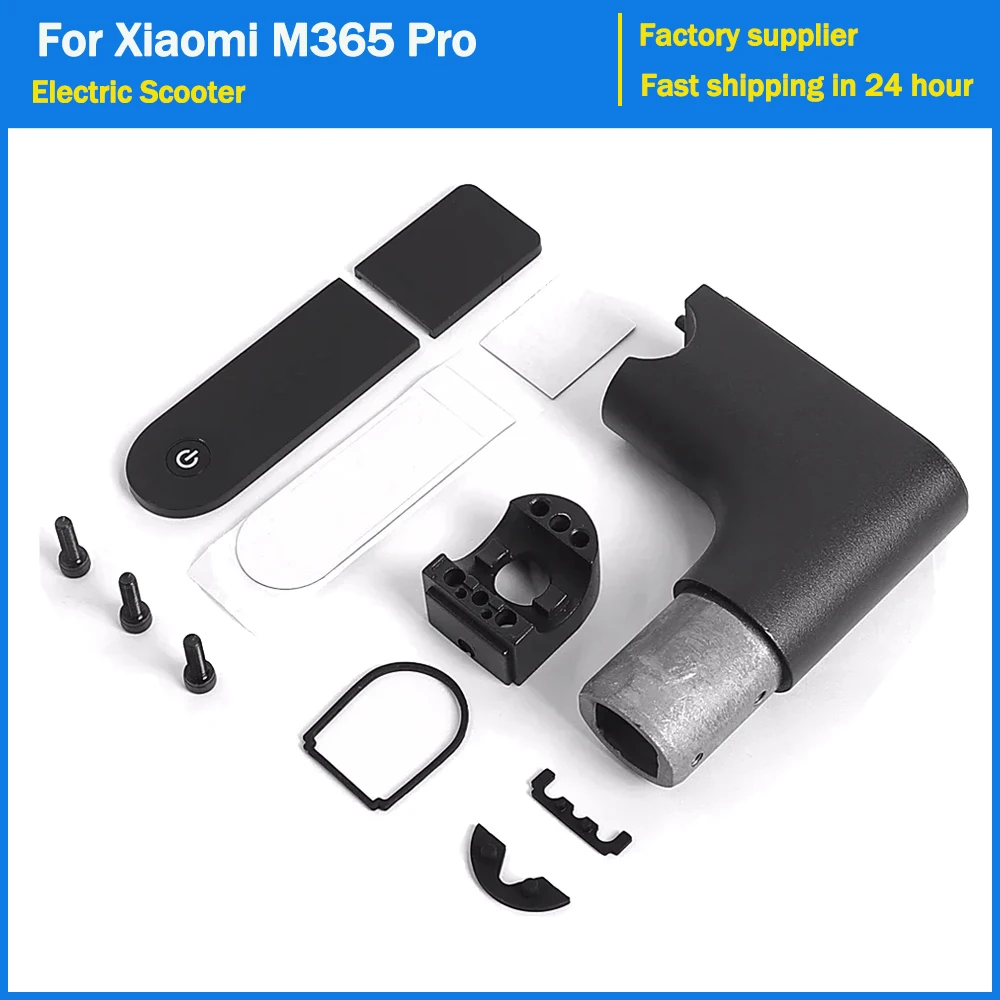 Electric Scooter Forehead Dashboard Base Seat Panel Screen Cover Folding Buckle Press Block Pull Ring for Xiaomi M365 Pro Pro2