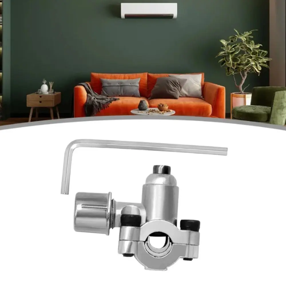 Zinc Alloy Line Piercing Valve Kit 6 To 10MM Copper Tubes Refrigerator Tap Valve 1Pc Kit Maintenance Refrigeration Needle Valves