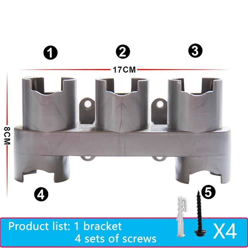 Storage Bracket Holder For Dyson V7 V8 V10 V11 Vacuum Cleaner Attachment Brush Stand Tool Nozzle Base Holder