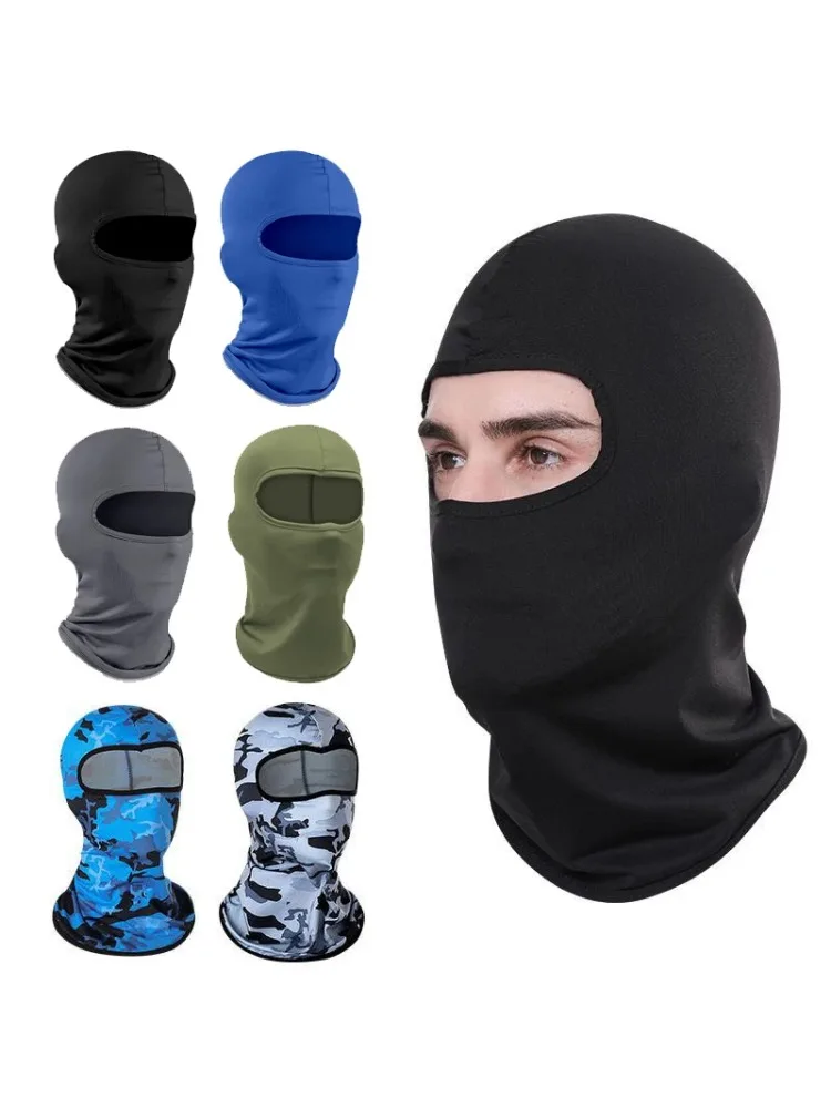 AliExpress Cycling Beanies For Men Women Winter Warmer Full Face Mask Cover Sports Tactical Military Helmet Liner Ski Balaclava Cap