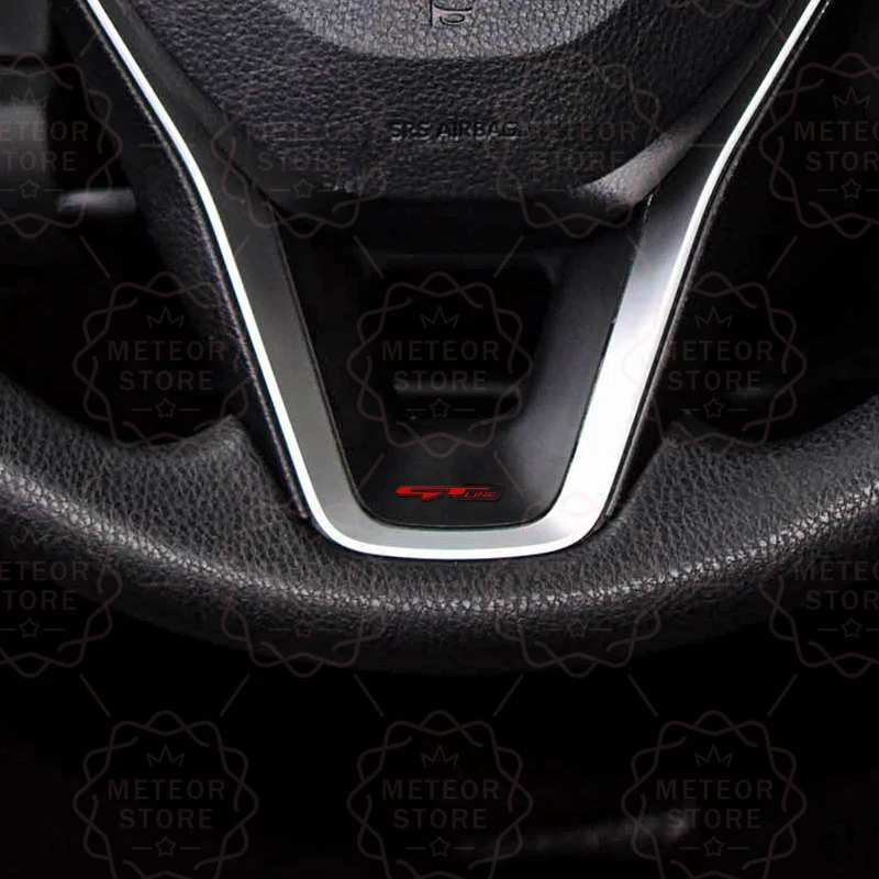 Car Nameplate GT Line Metal Badge Interior Steering Wheel Sticker Emblem For Kia Sorento Sportage Stinger Rio K5 K9 K7 K8 K3 K2