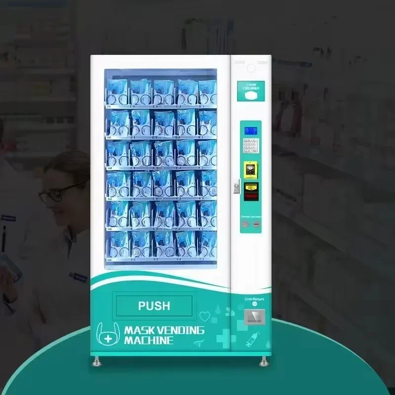 Hot Sale 24 Hours Self-service Mascarilla Medical Vending Machine Maschere Vending Machine Maskeler