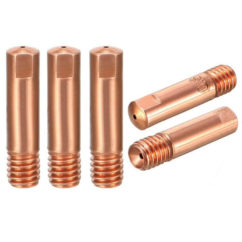 Mig Soldagem Torch Cap Tip, Acessórios de cerâmica, Mig Bicos, Contato 1.2mm, MB15, AK15, 16Pcs