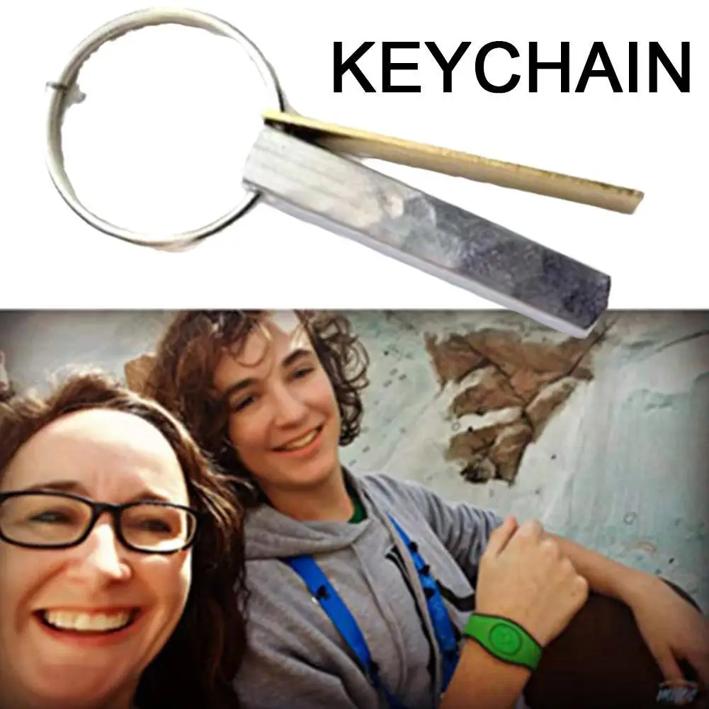 Through Optics and Thin Keychain, Best Friend Birthday Gift, Creative Decor, Face Backpack, Valise Decor, Simple Fashion