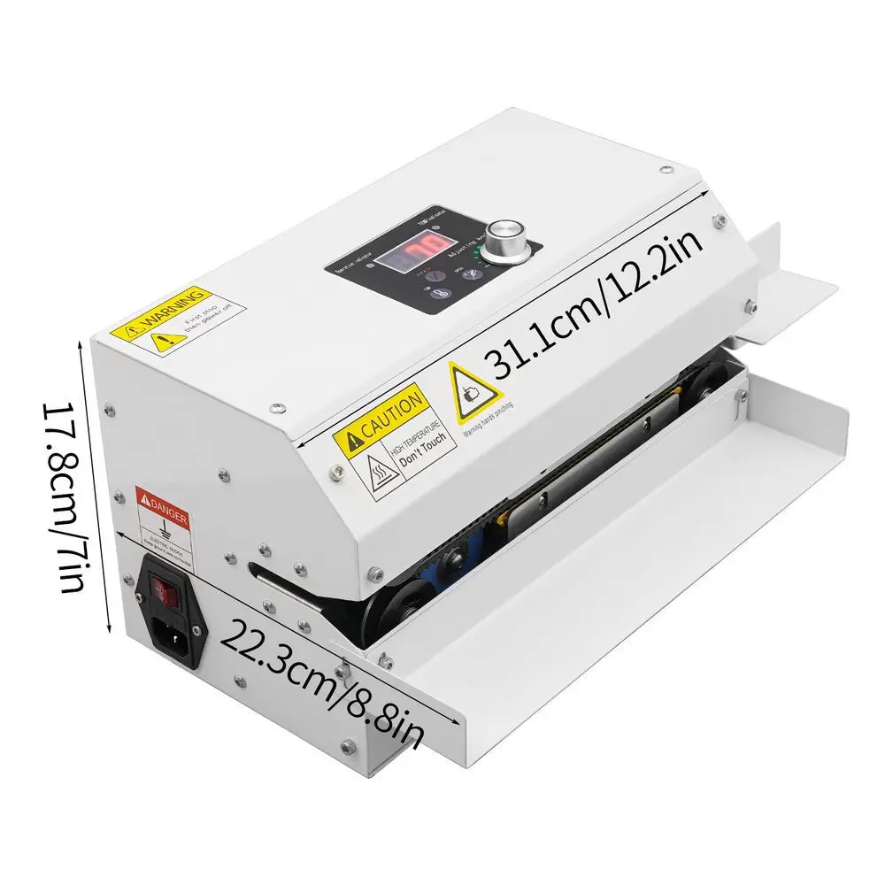 

Industrial Auto Heat Sealer Machine - Continuous Band Sealing for Bags, Pouches & Packaging