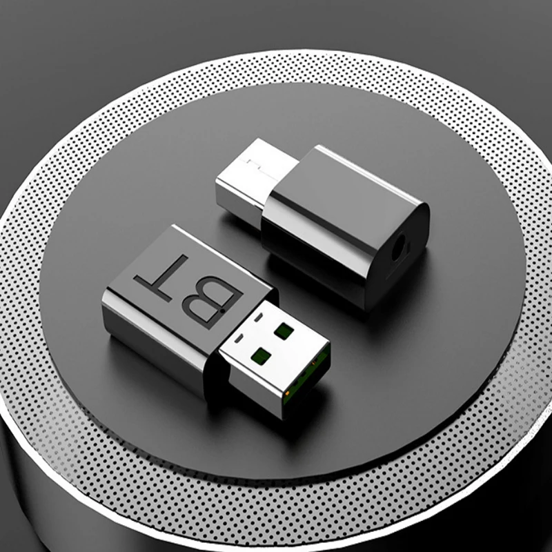 

Bluetooth 5.0 USB Receiver 3.5mm AUX Wireless Audio Adapter Stereo Music Kit For Car TV PC Headphones